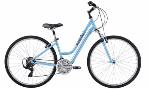 diamondback bicycles 2016 women's vital 2 complete hybrid bike