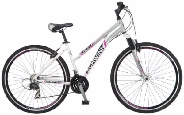 Schwinn GTX-1 700C White/Silver 16” Women's Dual Sports Bicycle Review